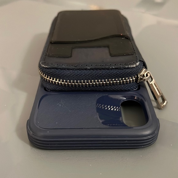 iPhone 11 Pro Max XS XR SE2020 Zipper Leather Wallet Case Card Holder Cover Used - Picture 13 of 15